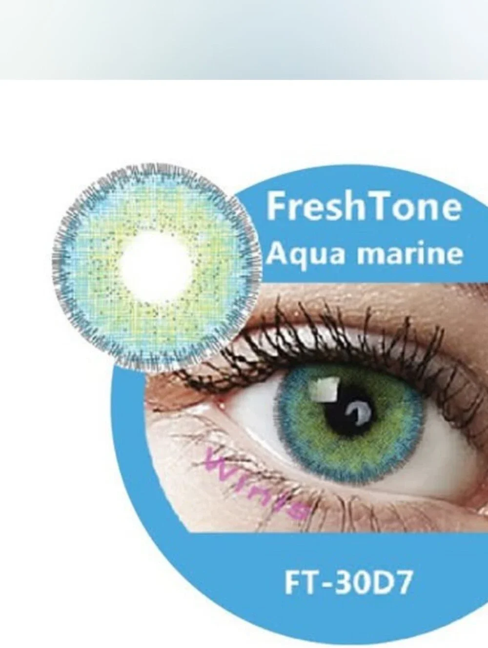 Aqua Marine - Color Eye Wear Lenses - Costume Enhancements